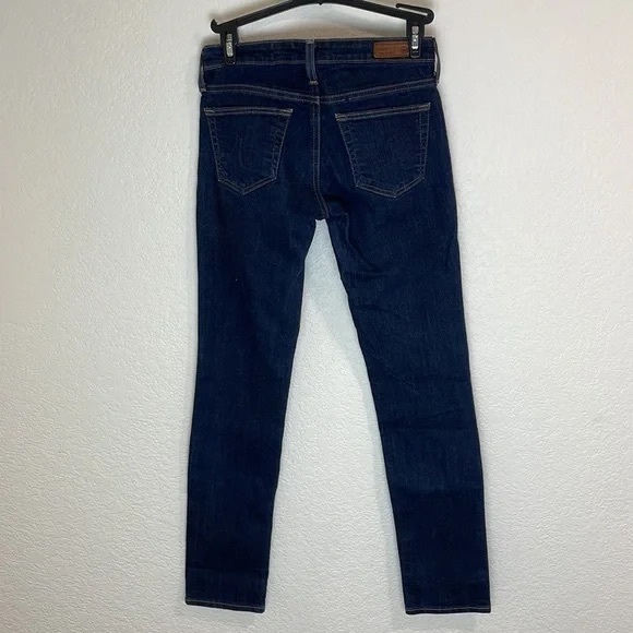 AG Adriano Goldschmied The Stilt Cigarette Leg Dark Wash Jeans Size 24R - Picture 5 of 5